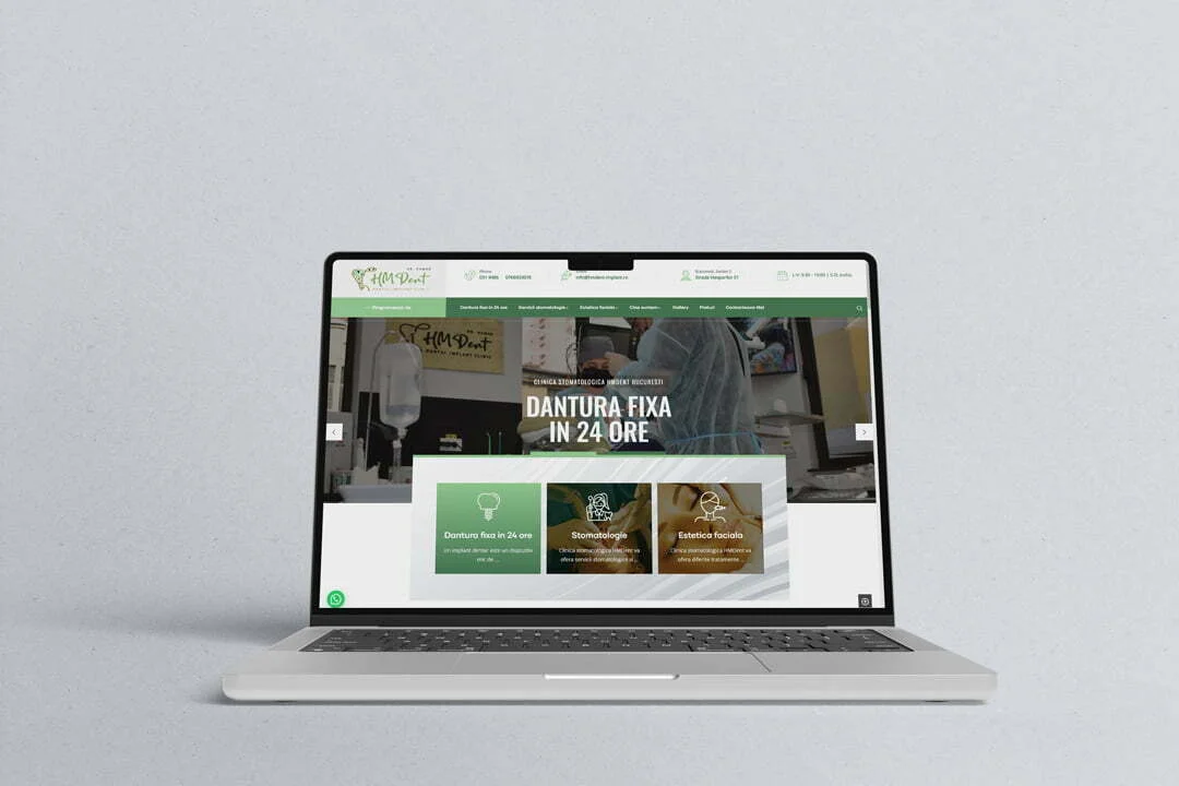 HMDent Website - Pixel Dot Creative Studio