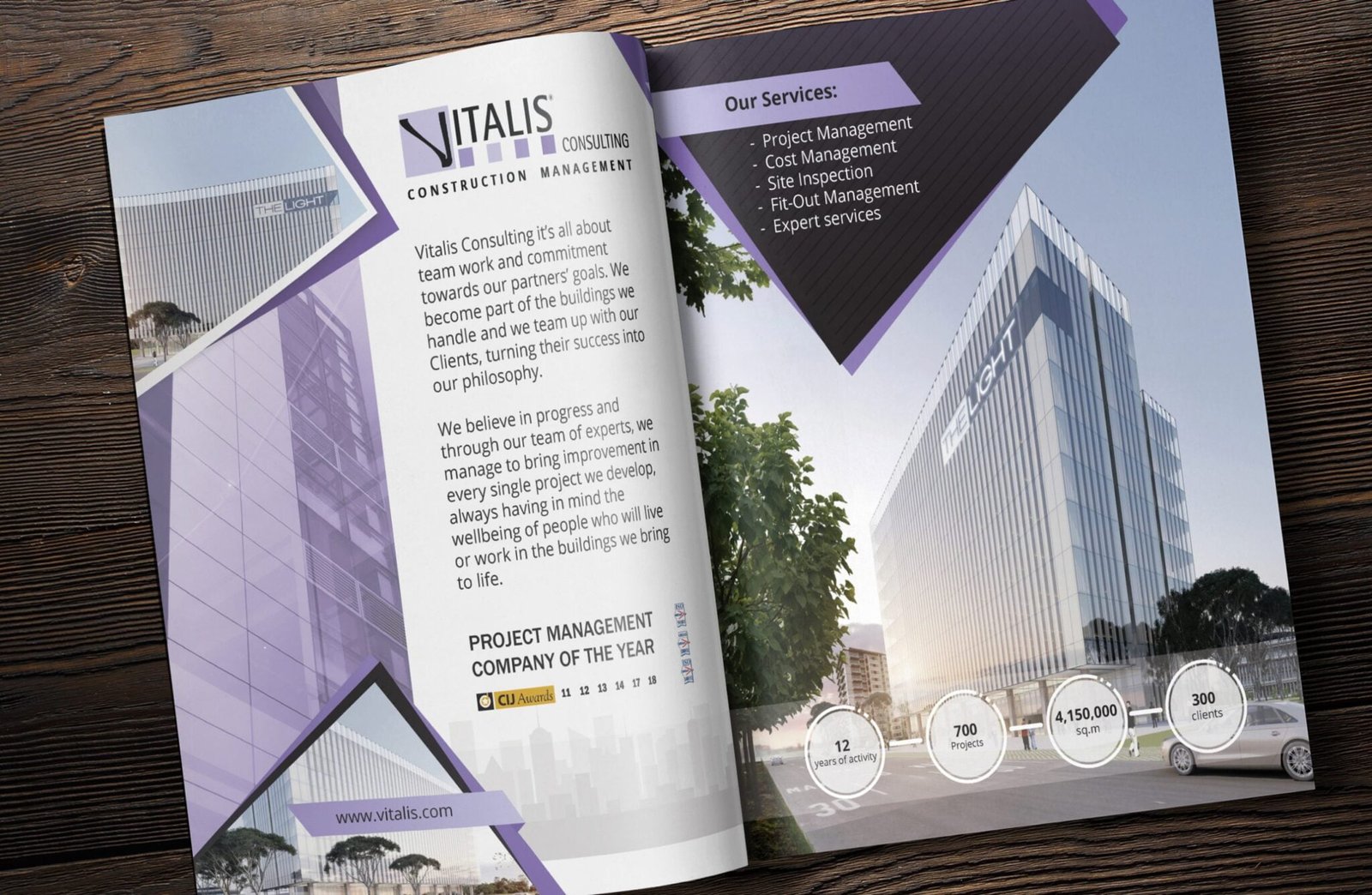 Vitalis Consulting Ad - Pixel Dot Creative Studio